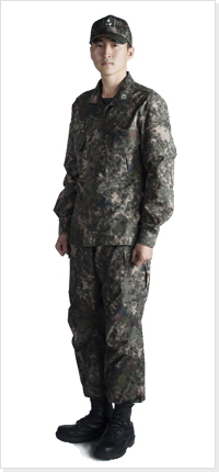 장교combat uniform, battle dress  